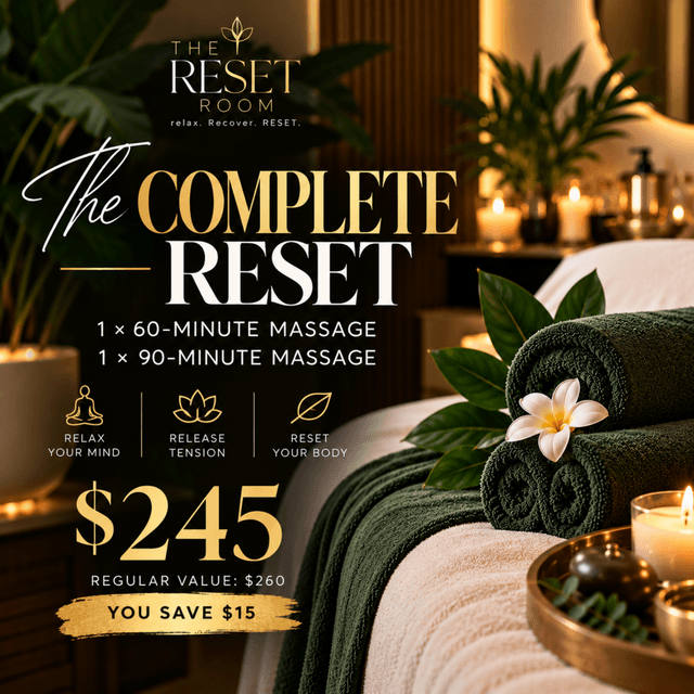 The Complete Reset at The Reset Room in cross, SC